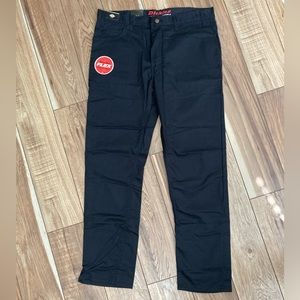 NWT Dickies Flexible & Durable Mens Pants Black Size 36x32